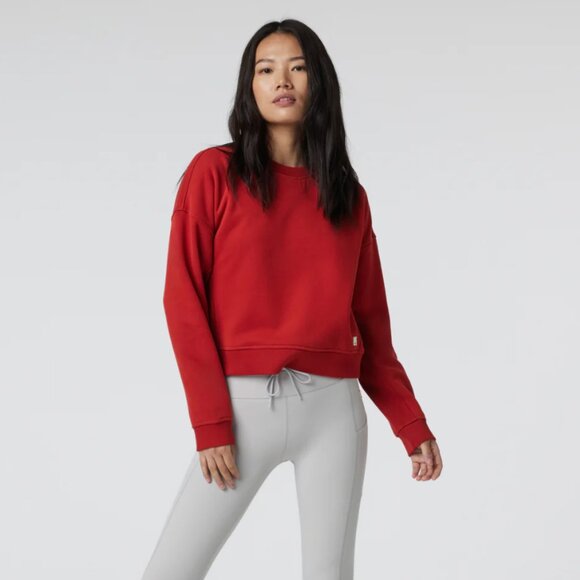 Vuori Restore Rib Crew – Scarlet – Medium - Picture 6 of 7